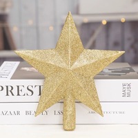 Décoratif pour sapin de Noël en polyrésine non toxique, éco-responsable et économe en énergie, en forme d'étoile, pour la maison, le bureau, les fêtes et les arbres de Noël