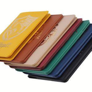 Ensemble d'étiquettes de bagage portables en cuir PU de luxe avec logo personnalisé, anti-RFID, et porte-cartes de crédit antimagnétique pour croisière - Product Image 4