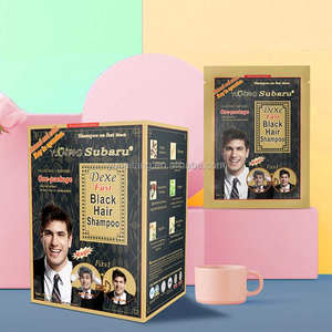 Shampoo colorant capillaire <span class=keywords><strong>noir</strong></span> DEXE Subaru, à base de plantes, effet rapide et magique, pour homme et femme, usage domestique, fabriqué en Chine. - Product Image 6