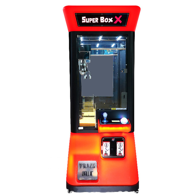 RITENG Wholesale Claw Machine for Adult Classic Claw Crane Machine Crazy Toy 2 Crane With Bill Acceptor
