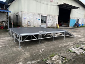 Scène Modulaire Portable New <span class=keywords><strong>Force</strong></span> Event avec Finition Anti-Rayures en Aluminium pour Expositions de Luxe - Product Image 4