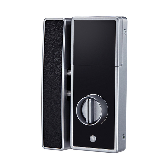 All-in-One Smart Access Control System for Double Office Door Fingerprint Password Lock Zinc Alloy WiFi No Drilling Wiring