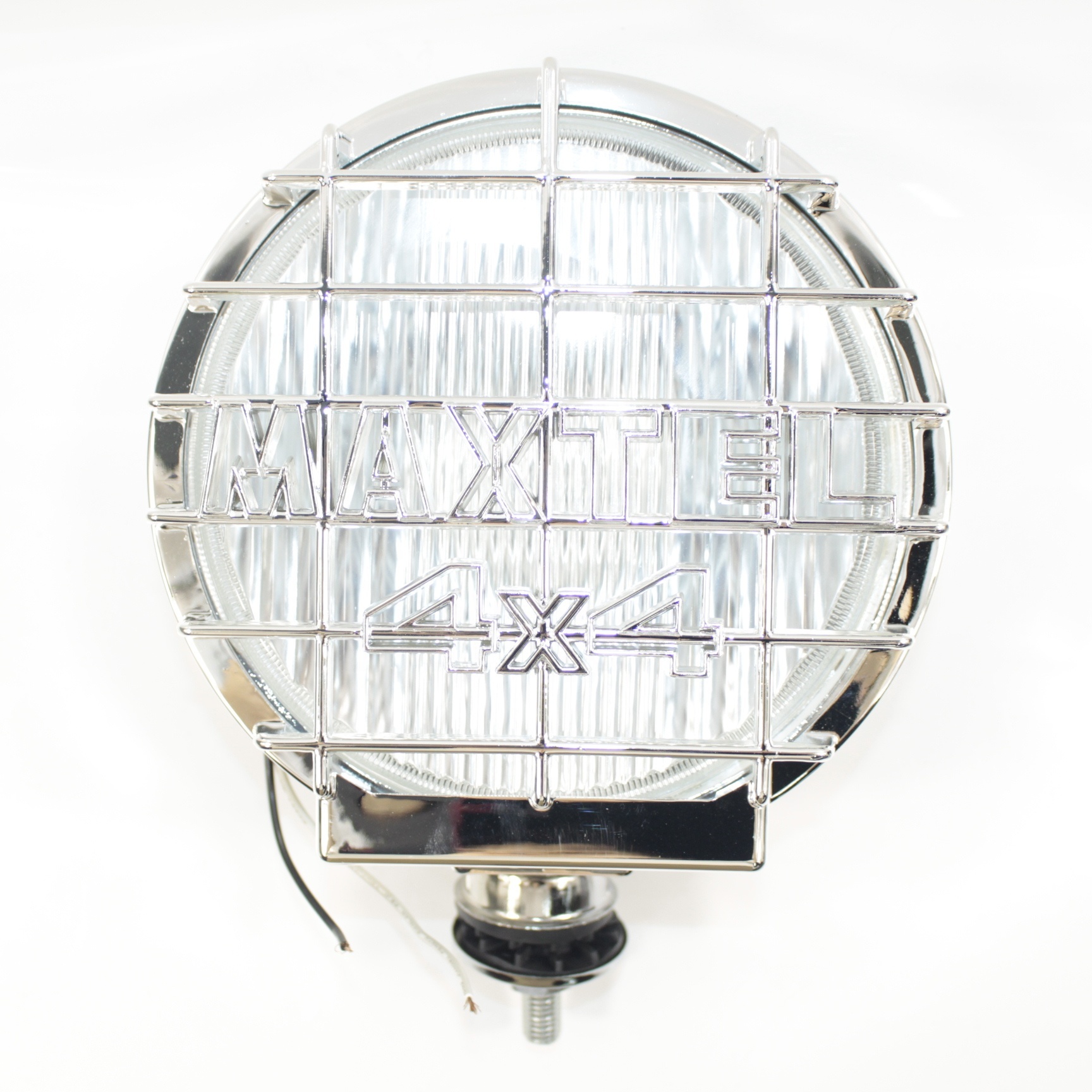 JSHINE 200mm New Jumbo Working Headlight and Fog Light with Chrome Metal Housing and Glass Lens for Trucks 24V Truck Lighting