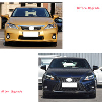 Facelift Sport Style Bodykit avant pare-chocs arrière calandre phares Kit de carrosserie pour Lexus CT 200h CT200 CT200h 2012-2016 mise à niveau 2017