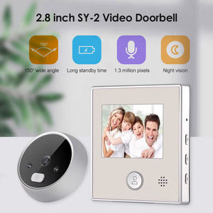 Videw 1.3MP kỹ thuật số Night Vision điện tử Door lổ nhìn trộm Viewer Monitor Door lổ nhìn trộm Viewer máy ảnh chuông cửa - Product Image 4