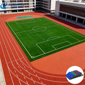 Composto per <span class=keywords><strong>Pavimentazione</strong></span> Pista di Atletica con Sistema a Sandwich e Strato Sigillante in PU - Product Image 1