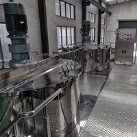 Mélangeur de détergent liquide Yuxiang, réservoir industriel, machine chimique, mélangeur en acier inoxydable JBJ-1000L, équipement de fabrication de savon liquide