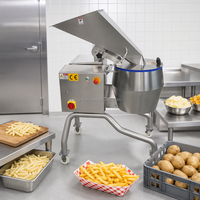 Machine industrielle à découper les pommes de terre, pour la fabrication de chips ondulées, coupe-pommes de terre à ondes, en acier inoxydable, prix usine