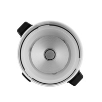 Autocuiseur Électrique Multifonctionnel en Alliage d'Aluminium et Plastique avec Panier Vapeur, Protection Anti-Ébullition à Sec, Capacité 3L