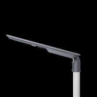 All One haute efficacité 600W lampadaire solaire IP66 LED éclairage extérieur étanche montage mural pour éclairage de rue