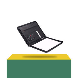 Carpeta Planificadora de Diseño Exclusivo, Fácil de Abrir y Cerrar con Cierre, Calculadora, Portalápices, Organizador de Archivos para Oficina y Escuela - Product Image 2