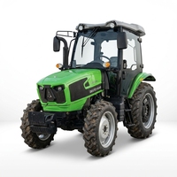 Tracteur agricole d'occasion Deutz Fahr CD704 70 CV 4x4, origine Shandong, certifié, rapport d'inspection vidéo, moteur à engrenages