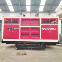 Machines de forage directionnel de grande taille Goodeng GS12000-LS, grande foreuse HDD Goodeng pour projets de forage de traversée de rivière
