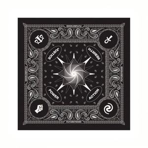 Vente en gros de bandana cachemire classique en coton personnalisé foulard carré de sport multifonction - Product Image 4