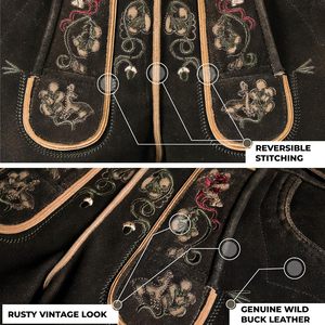 Lederhosen sur mesure authentiques pour hommes, shorts en cuir véritable, tenues d'Oktoberfest, style traditionnel allemand - Product Image 6