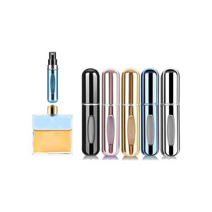 Atomizador de Perfume Portátil, Botella de Spray de Perfume de Viaje, Premium, Reutilizable, Mini Botella de Spray Recargable Vacía de 5 ml - Product Image 1