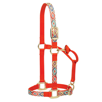 Accessoires de cheval en Nylon, licol de cheval, fabricant de haute qualité, fantaisie, motif personnalisé, licol de cheval en Nylon