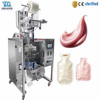 Machine d'emballage automatique de sachets de forme irrégulière pour pâtes visqueuses, formage de pochettes, remplissage et scellage, haute performance pour l'industrie alimentaire et chimique