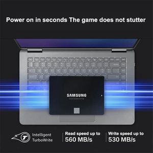SSD 870 ฮาร์ดดิสก์แบบโซลิดสเตทภายใน SATA3 ขนาด 2.5 นิ้ว ความจุ 250GB 500GB 1TB 2TB 4TB 8TB สำหรับแล็ปท็อปและเดสก์ท็อป - Product Image 3