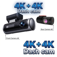 Cámara para Auto VIEVGUARB VS219 con Sensor G, 4K, WiFi, Control por Aplicación y Doble Lente