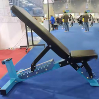Banc multifonctionnel de haute qualité TOPTONS pour la musculation, avec fonction réglable de plat, incliné et décliné pour l'entraînement