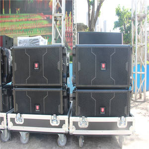 Système de sonorisation Line Array passif à deux voies, vente chaude, avec un seul haut-parleur de 10 pouces et un woofer de 18 pouces, pour mariage et fête - Product Image 6