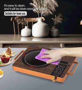 Cuisinière infrarouge à brûleur unique de sécurité supérieure, cuisinière électrique de comptoir avec système de détection de la casserole, cuisinière infrarouge - Product Image 5