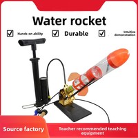 Kit complet de fusée à eau à construire soi-même - Expérience scientifique amusante pour les élèves de sixième année du primaire