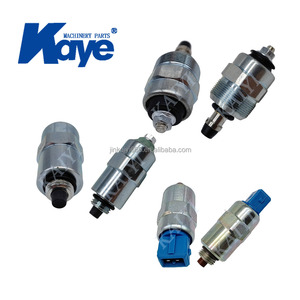 Высококачественный электромагнитный клапан остановки 12В <span class=keywords><strong>3921978</strong></span> P613-A42V12 для дизельного двигателя 6CT 6CTA, запчасть для строительной техники - Product Image 3