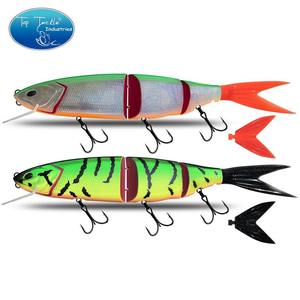 27 Couleur Taille 350mm <span class=keywords><strong>Brochet</strong></span> Appât De Natation Articulé Flottant Dur Appât Section Pour Big Bait Bass Pike Klash Ghost - Product Image 5
