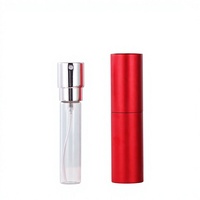 Mini flacon pulvérisateur de parfum rechargeable mat de 10 ml, atomiseur portable rétractable et rotatif pour la maison, pack d'essai de spray santé