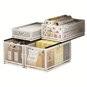 <b>Kitchen</b> 2 Pack Under Sink Storage <b>Drawer</b> Organizer Boxes <b>Kitchen</b> Cabinet Organizer Storage Under Sink - Product Image 2