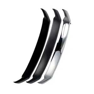 Customized Color 3M <strong>Tape</strong> 4x4 ABS Plastic <strong>Chrome</strong> Car Hood Deflector Bonnet Guard Protector for Ford F-150 F150 2021 - Product Image 2