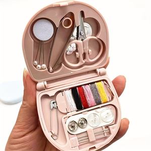 Adorable Kit de Bordado Rosa, Juego Completo con <span class=keywords><strong>Todo</strong></span> lo que Necesitas, Compacto y Conveniente para Reparaciones en Movimiento - Product Image 2