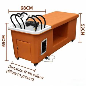 Appareil de thérapie capillaire mobile sans raccordement aux conduites d'eau, avec circulation d'eau pour bac à shampoing, spécialement conçu pour les salons de beauté - Product Image 5