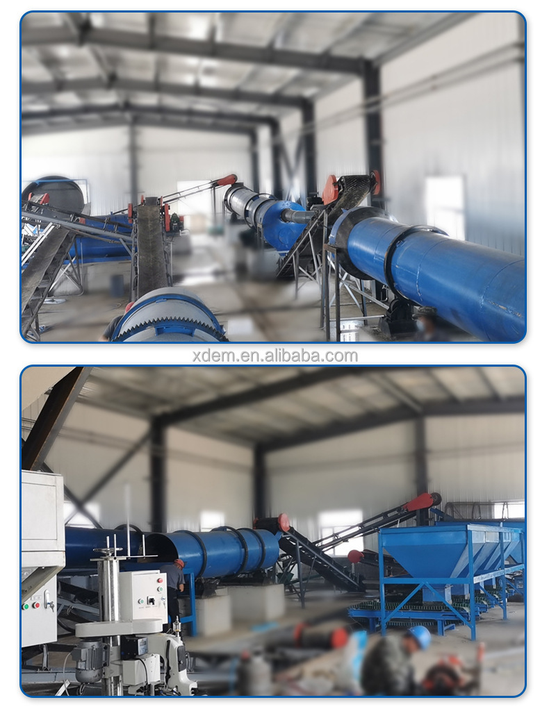 Pig Manure Small Organic Fertilizer Compound Equipment Production Line 380v