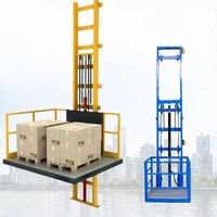 Maßgefertigter Lastenaufzug für Lagerhäuser Elektrischer Warenlift 500kg-1000kg Tragfähigkeit Hocheffizient 7m 5m Hubhöhe