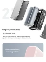 {Power Bank Bersertifikasi 3C} CUKTECH Cool State Power Block 30W Pocket 10000mAh PB100 21700 Baterai Pengisian Cepat PC Buatan Cina