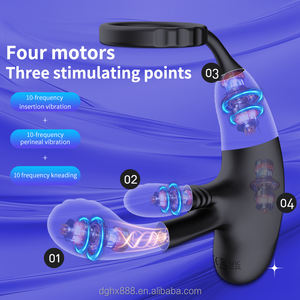 Nieuwe <span class=keywords><strong>2026</strong></span> lancering elektrische anale prostaat massager vibrator draadloze afstandsbediening voor vertraagde ejaculatie G-punt stimulatie - Product Image 3
