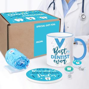 Idée cadeau personnalisée pour assistant dentaire, hygiéniste, dentiste, coffret cadeau pour hommes, cadeaux promotionnels d'entreprise, cadeaux en verre sérigraphié - Product Image 5