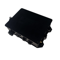 Mini PC Industrial IP68 Totalmente Impermeable Sin Ventilador, Mini Computadora de Escritorio Integrada, Microcomputadora de Escritorio, DC 12V J1900 ITX Placa Base 4G/Wifi