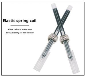 X1012 Mini Pens Holders Clips Steel Self Adhesive Car Pen Pencil Organizer Adjustable Spring Loop Pen Holder for Refrigerator - Product Image 3