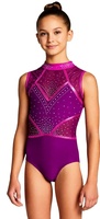 Justaucorps de danse à manches longues pour filles, jupe de gymnastique, couleur vive, collants de ballet, tenue d'entraînement pour la scène, ensemble de performance pour les jeunes