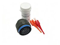 Connecteur rapide D38999/26WD19SN pour câble à fibre optique, prise mâle électrique, multiprise industrielle haute densité