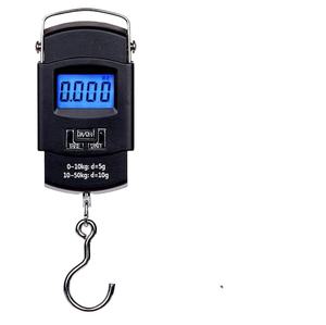 A08 मिनी पोर्टेबल इलेक्ट्रॉनिक स्केल मैनुअल पोर्टेबल सामान पैमाने पर उच्च सटीकता रसोई पैमाने 50kg - Product Image 1