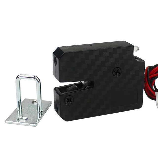 DC Titanium Wire Electric Control Cabinet Door Lock 3v5v12v Locker Lock ABS Plastic Material XG07E Waterproof Electric Lock