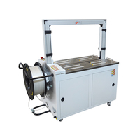 Machine à cerclage de cartons entièrement automatique pour sangles PP, idéale pour les bureaux et les entrepôts