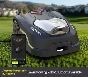 Robot tondeuse à gazon entièrement automatique alimenté par batterie V600 avec reconnaissance IA, contrôle par application pour usage domestique, GPS, coupe-herbe sans bordure - Product Image 5