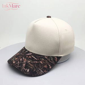 Casquette de baseball personnalisée en gros d'usine, style sportif 5 panneaux, broderie main et broderie 3D, design tendance pour l'extérieur et les voyages - Product Image 2