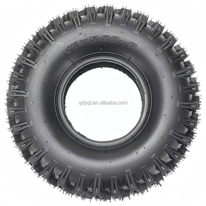 Pneu tout-terrain robuste 13X5.00-6 |   Convient aux quads modifiés, aux buggys de plage à 4 roues et aux petites pelles à neige manuelles 13X500-6 - Product Image 2